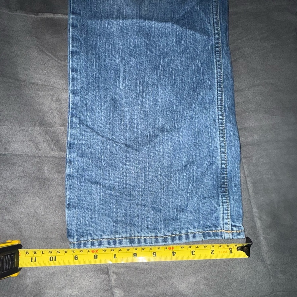 American Eagle 34 x 34 Classic Blue Men's Jeans Vintage Wash Loose Fit - Picture 3 of 9